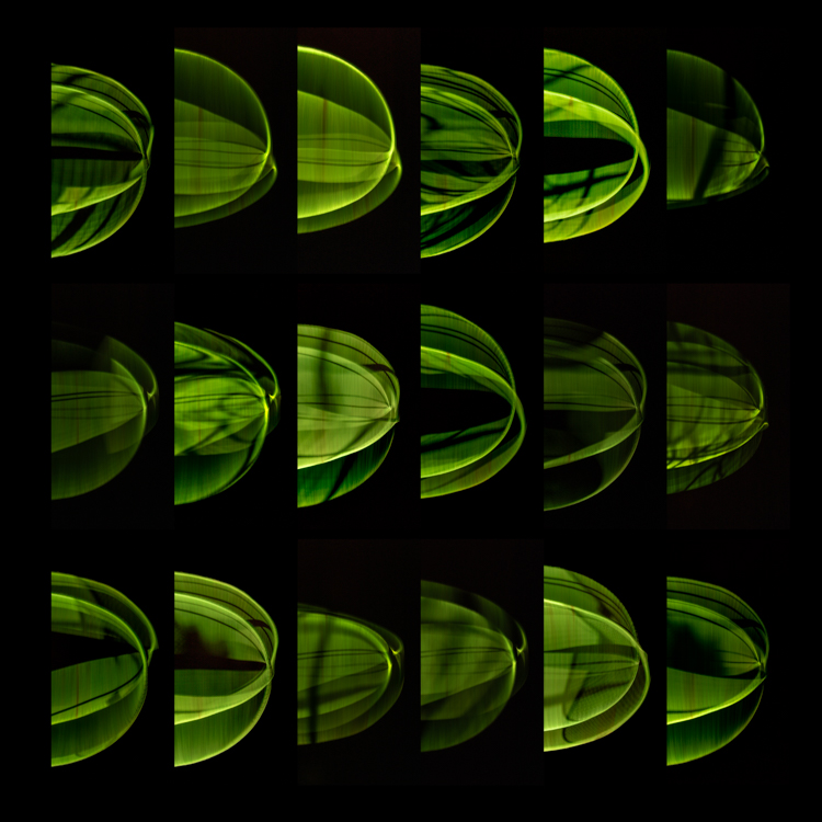 Rhythmic Green Plafond, No. 05