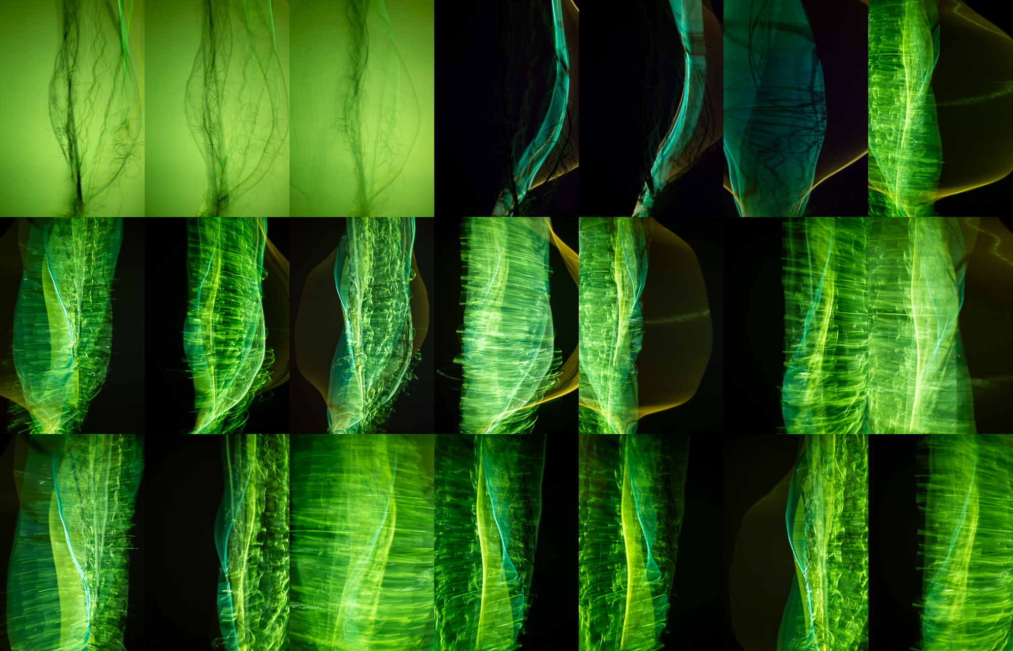 Habit Pattern, No. 14 (green)