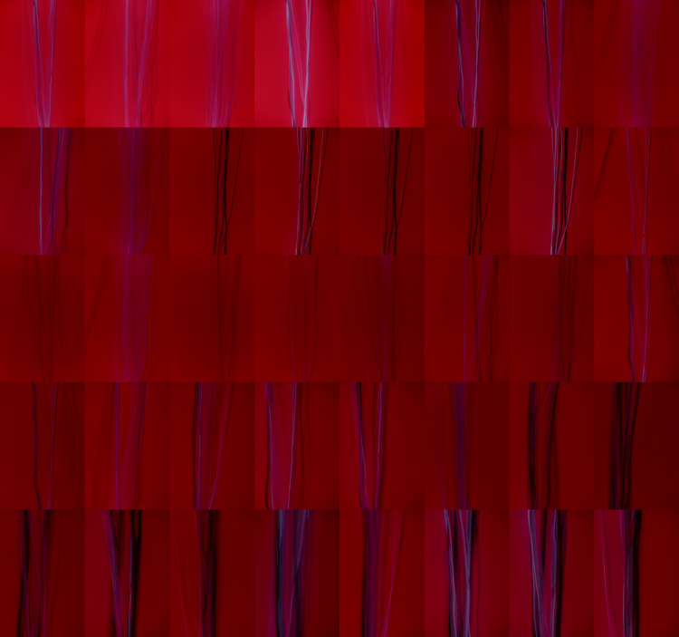 Habit Pattern, No. 10 (red)