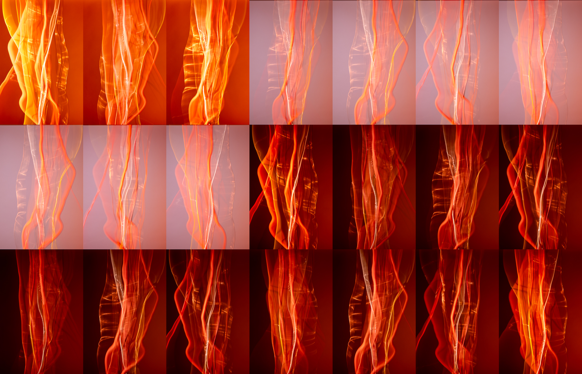 Habit Pattern, No. 17 (orange)