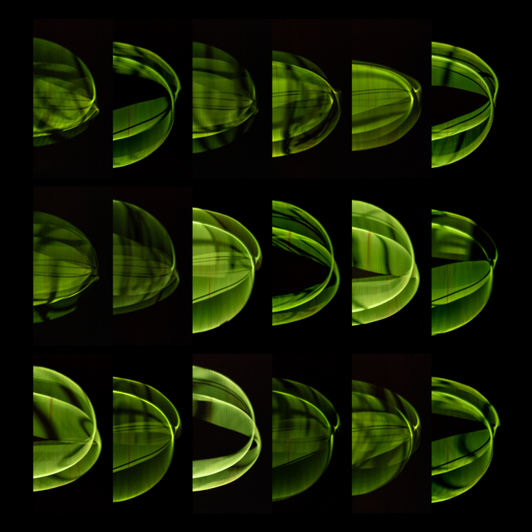 Rhythmic Green Plafond, No. 06