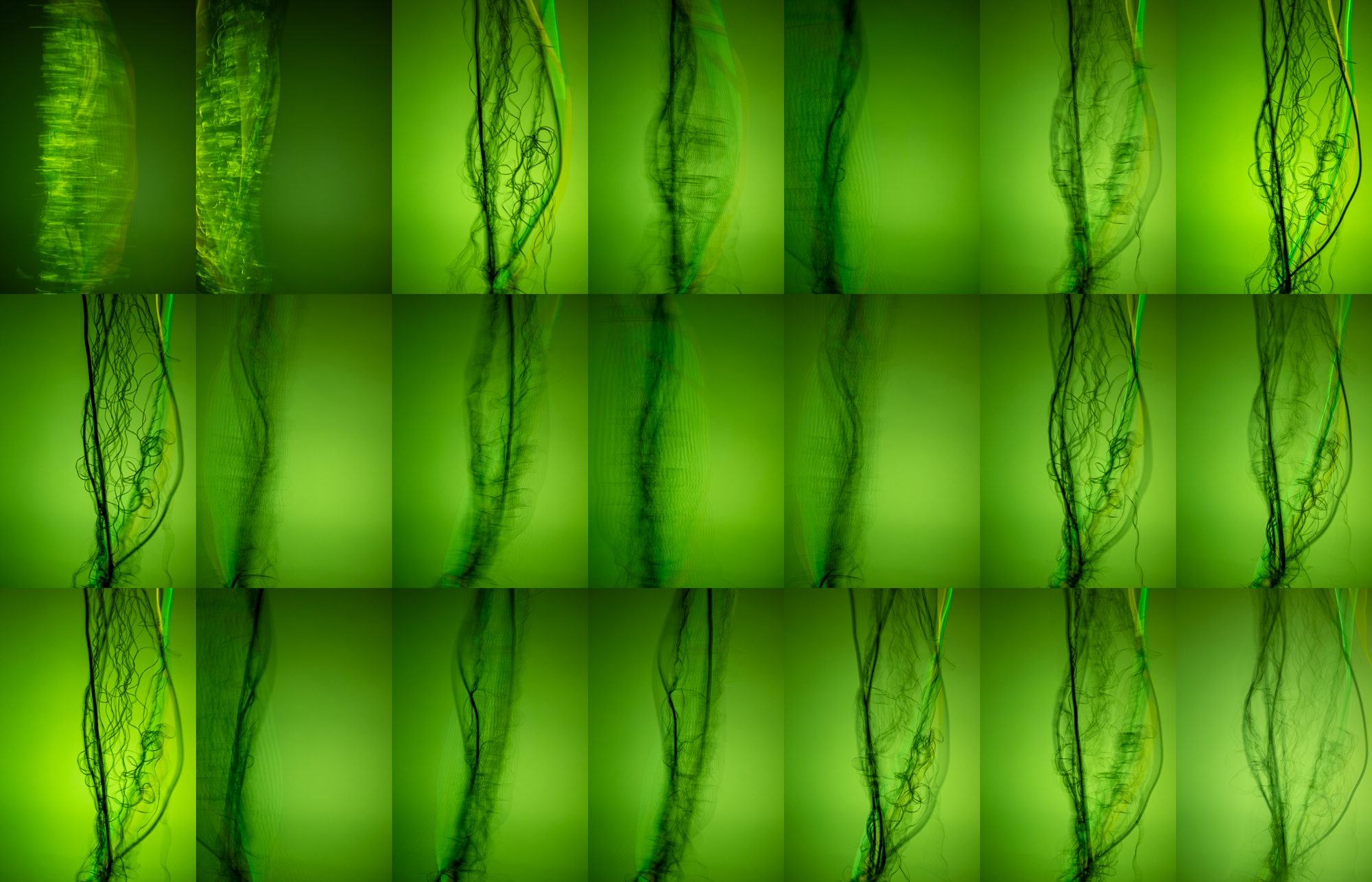 Habit Pattern, No. 13 (green)